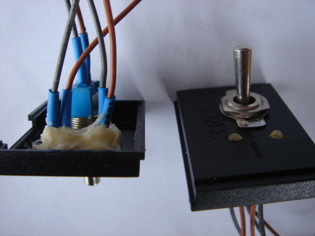 interruptor eletrônico do pino de madeira do micro 125/250VAC, ligar de alavanca industriais fora
