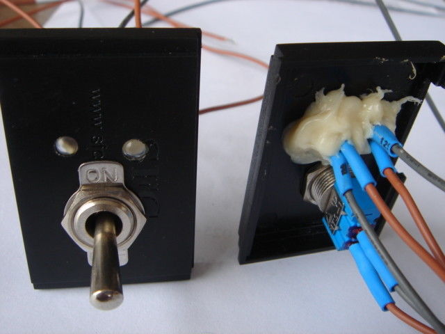 interruptor eletrônico do pino de madeira do micro 125/250VAC, ligar de alavanca industriais fora